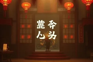 《灯下的旧信》封面，台灯下摊开的泛黄信纸