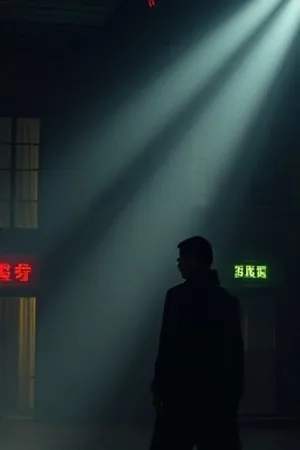 《夜行车次》封面，深夜公路上被车灯拉长的白线